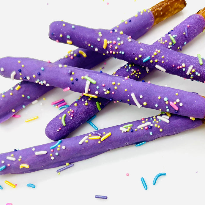 Ube Pretzel Rods